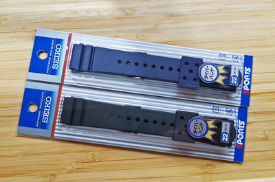 Seiko 22mm 原廠橡膠錶帶。DAL1BP。RS04K22NY2。全新盒裝。潛水錶。海龜。鮑魚。Z22。SKX。水鬼。鮪魚罐頭