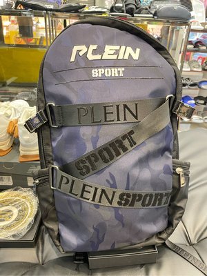 【EZ兔購】~正品 Philipp Plein Sport PP 副牌 科技 尼龍 防水 耐磨 後背包 ~現貨