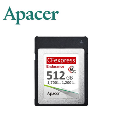 【限時優惠9/10止】宇瞻 512G Apacer CFexpress Type B