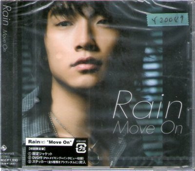 *還有唱片行*RAIN / MOVE ON CD+DVD 全新 Y20047