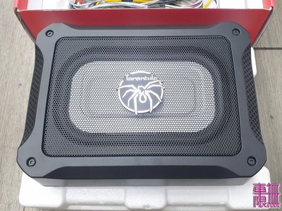 【椅下重低音】Tarancula 毒蜘蛛【TA58 300W】【附遙控器】8吋超薄重低音/ 全省可安裝【車無限】