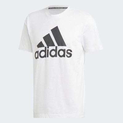 Adidas  MUST HAVES BADGE OF SPORT 男款短袖上衣 白色DT9929