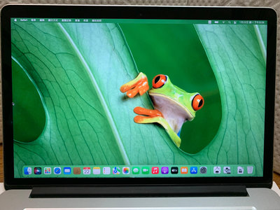 Apple MacBook Pro Retina 15吋 i7 2.2G 16G 256G 銀 2015年中 雙系統