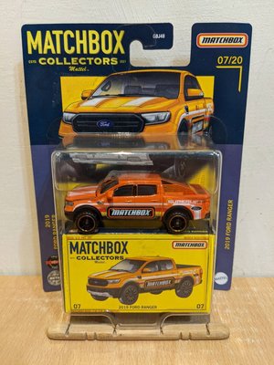 ~ 阿開王 ~ Matchbox 07 Ford Ranger 1/64 福特 皮卡 2019