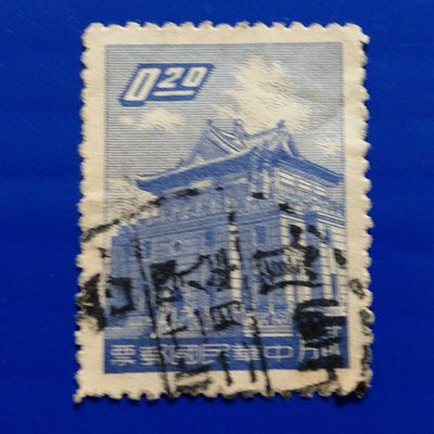 【大三元】臺灣舊票-常86一版金門莒光樓郵票-銷戳票面值0.2元貳角(1)