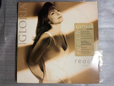 96亞特蘭大奧運主題曲 - 葛洛莉雅·伊斯特芬 抵達 12”二手雙碟混音單曲黑膠(美國版） Gloria Estefan  - Reach