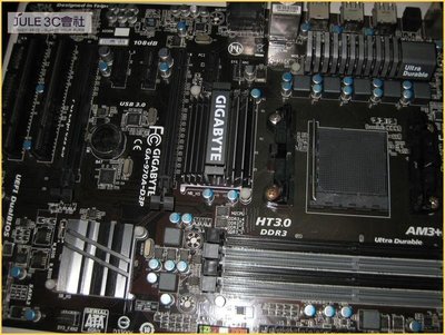 JULE 3C會社-技嘉 970A-D3P AMD 970/DDR3/超耐久/數位供電/ATX/良品/AM3+ 主機板