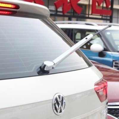 Ｍ 福斯 VW 2017-2021年 NEW TIGUAN 鍍鉻銀 後雨刷蓋 後雨刷飾蓋 後雨刷飾條