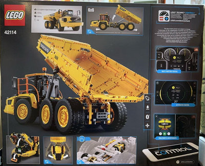 Lego 42114 樂高積木TECHNIC 科技機械組遙控VOLVO 自卸遙控卡車 台樂公司貨