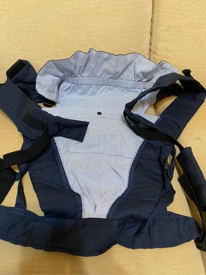 EIGHTEX 桑克瑪 嬰兒揹巾 藍色條紋 日本製