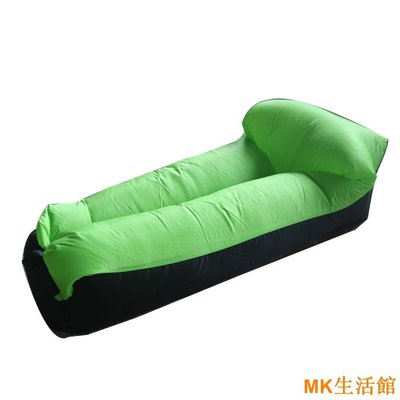 【熱賣精選】枕頭懶人充氣沙發便攜戶外沙灘空氣沙發床拼色懶人睡袋床