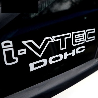現貨本田i-VTEC DOHC改裝貼紙側門貼後檔貼汽車貼