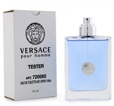 HUAHUA香水美妝 Versace Pour Homme 凡賽斯經典男性淡香水 100ml【TESTER】