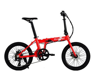 小哲居 台灣精品 ONECOOL 玩酷 BARRY1 20吋電動腳踏車 有合格閃電標 自行車 輔助電動車 紅色 台灣製造