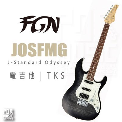【搖滾玩家樂器】全新公司貨免運 Fujigen 富士弦 FGN JOSFMG/TKS 電吉他 22格 單單雙
