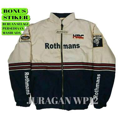 HONDA 本田 HRC ROTHMANS 夾克全刺繡