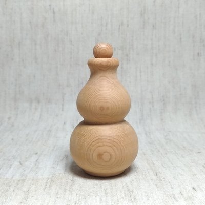 台灣檜木風水葫蘆(小)