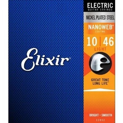 【老羊樂器店】 Elixir 12052 電吉他弦 1046 Nanoweb 防鏽鍍膜