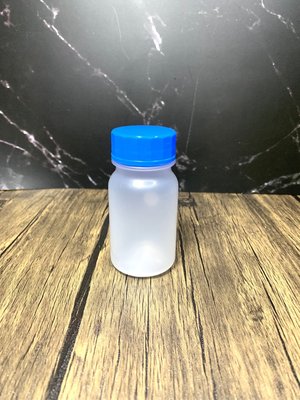 100ml PP 藍蓋廣口瓶 塑膠廣口瓶  樣本瓶 收納瓶（附內塞)賣場有100-1000ml