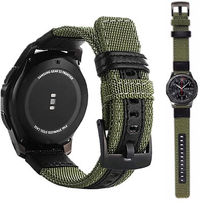 適用於 Samsung Galaxy watch 3 46mm 錶帶 gear s3 Frontier Classic