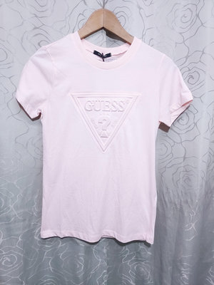 0422 GUESS全新粉色T恤