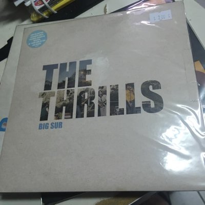 ##黑膠唱片 LP單曲 保存如新 The Thrills – Big Sur