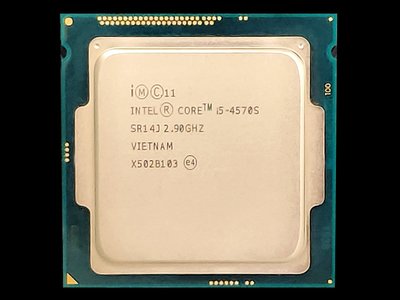 【含稅】Intel Core i5-4570S 2.9G SR14J 1150 四核四線 65W 正式CPU 一年保
