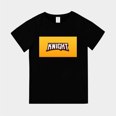 T365 MIT 親子 T恤 童裝 情侶裝 T-shirt 標語 話題 口號 美式風格 slogan KNIGHT 騎士