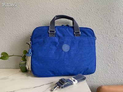 Kipling 水波藍 猴子包 K16949 輕量 多用款 電腦包 公事包 手提肩背斜背包 背面可插行李箱 限量優惠 防水