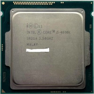 Intel Core I5 4690K/3.50G/6M/第四代/四核/LGA1150