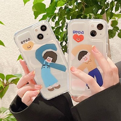 SUMEA For Iphone 14 Pro Max Case情侶款適用蘋果11 12 13 14 Plus Xs Max