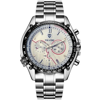 【潮裡潮氣】瑞士TEVISE特威斯品牌男士手錶全自動多功能男表防水機械男士表671B