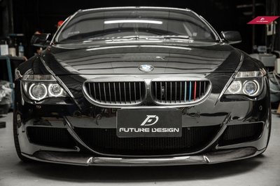 【政銓企業有限公司】BMW E63 E64 M6 V 款 V 牌 碳纖維 卡夢 前下巴 現貨供應 免費安裝