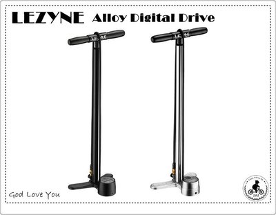 (高雄191) Lezyne Alloy Digital Drive 電子顯示氣壓打氣筒 鋁合金CNC製造