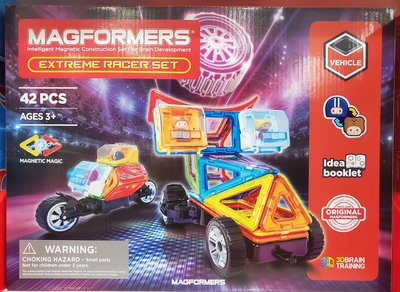 【小如的店】COSTCO好市多線上代購~Magformers 風物語 磁性建構片 極限賽車(42片裝) 138889