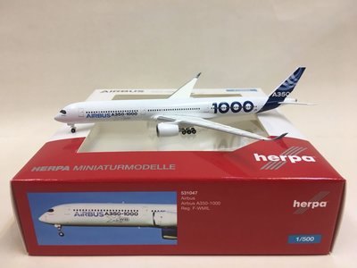 1/500 Herpa 金屬 Airbus A350-1000 F-WMIL 531047