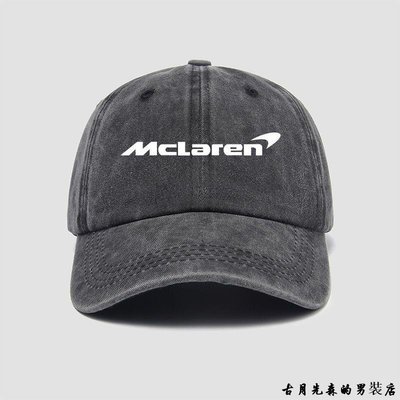 F1邁凱倫McLaren車隊帽子棒球帽男女新款鴨舌帽遮陽帽戶外休 滿599免運