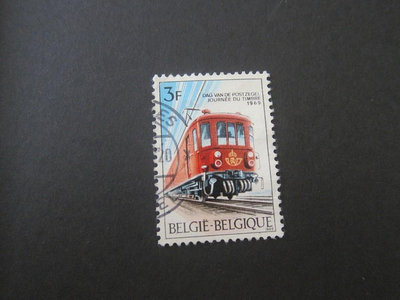 【雲品14】比利時Belgium 1969 Sc 717 train FU 庫號#BP05 66114