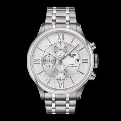 Tissot 天梭杜魯爾鏤空系列鋼帶機械男腕錶 T0994271103800