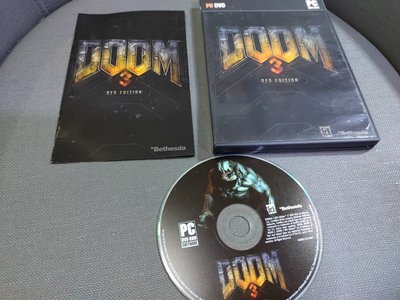 收藏絕版經典 電腦遊戲 PC GAME Doom 3 BFG Edition 毀滅戰士3 英文版 重製版