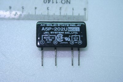 AC SOLID STATE RELAY A5P-202 JEL SYSTEM