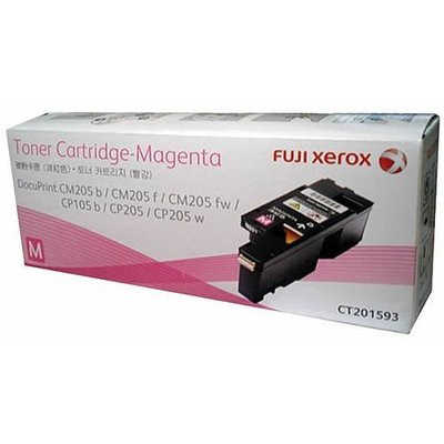 Fuji Xerox CT201593 原廠紅色碳粉匣 適用CP105B / CP205 / CM205B