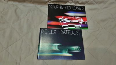 ROLEX 16014 16013 16018 16030 Buckley 印刷大羅馬 80年代初期 專用說明書 雙手冊