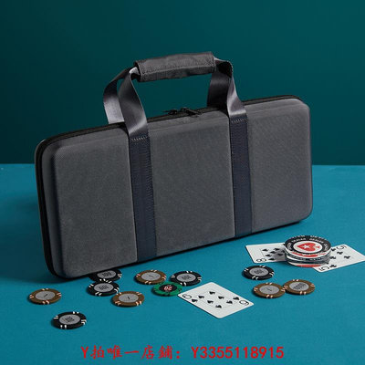 撲克桌【星撲克臻選】 德州撲克高檔耐壓輕便EVA籌碼盒500籌碼箱（EVA）輪盤桌