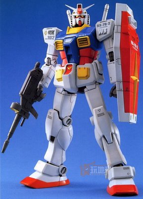 【熱賣精選】現貨 萬代  MG 1/100 RX-78-2 Gundam Ver.1.5 元祖高達 拼裝模型
