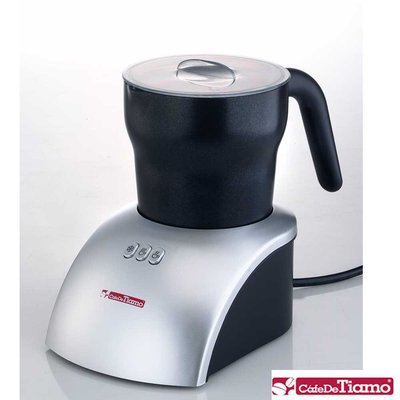 Tiamo HG2409 冰熱兩用 電動奶泡壺 尊爵黑 拿鐵卡布咖啡✨PLAY COFFEE