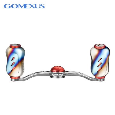 【現貨】Gomexus 鈦合金 超輕量化手把 90 / 100mm shimano daiwa 小烏龜 水滴輪 捲線器