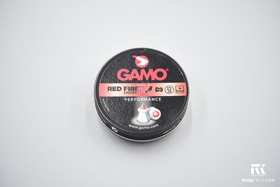 【磐石】GAMO RED FIRE ENERGY 紅尖頭 5.5mm/.22 1g 100入裝-E913552