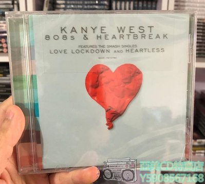 亞美CD特賣店 現貨 CD Kanye West 808s & Heartbreak 正版全新 專輯