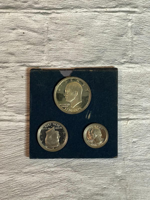 早期收藏 美國 1776-1976 200周年紀念 銀幣 3枚一標 品項保存完整 二手拍賣 如圖確認 一元競標